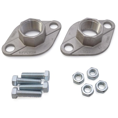 Taco 1"  NPT Stainless Steel Freedom Flanges (Pair)