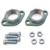 Taco 1-1/2"  NPT Cast Iron Freedom Flanges (Pair) - Image 1