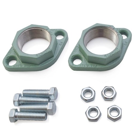 Taco 1-1/2"  NPT Cast Iron Freedom Flanges (Pair)