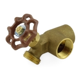 Webstone Valves 3/4" FPT Water Heater Drain Valve w/ Recirculation Outlet, Lead-Free - Image 1