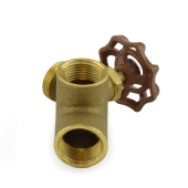 Webstone Valves 3/4" FPT Water Heater Drain Valve w/ Recirculation Outlet, Lead-Free - Image 3