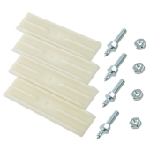 Mustee 17" x 20" x 9.5" Bar/Utility Sink, Bone - Image 2