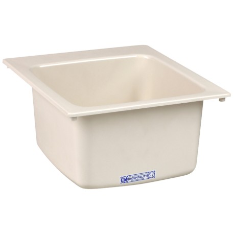 17" x 20" x 9.5" Bar/Utility Sink, Biscuit Mustee