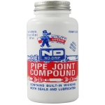 No-Drip Pipe Joint Compound w/ Brush Cap, 8 oz (1/2 pint)