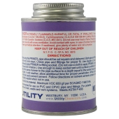 Utility 8 oz (1/2 pint) Purple PVC/CPVC Primer - Image 2