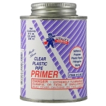 8 oz (1/2 pint) Clear PVC/CPVC Primer