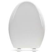 Bemis Bemis 1200E4 (White) Premium Plastic Soft-Close Elongated Toilet Seat - Image 1