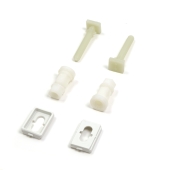 Bemis Bemis 1200E4 (White) Premium Plastic Soft-Close Elongated Toilet Seat - Image 5