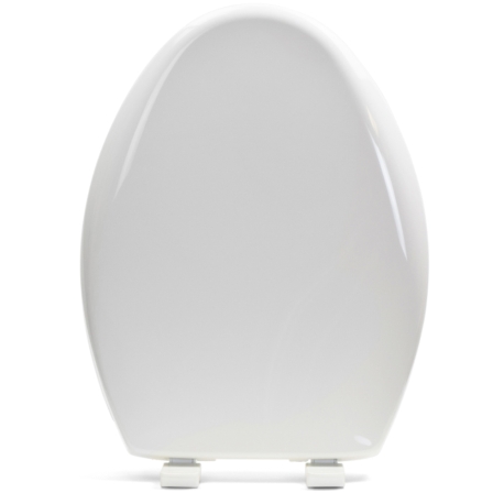 Bemis Bemis 1200E4 (White) Premium Plastic Soft-Close Elongated Toilet Seat