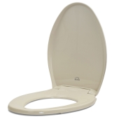 Bemis Bemis 1200E4 (Bone) Premium Plastic Soft-Close Elongated Toilet Seat - Image 3