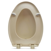 Bemis Bemis 1200E4 (Bone) Premium Plastic Soft-Close Elongated Toilet Seat - Image 2