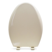 Bemis Bemis 1200E4 (Bone) Premium Plastic Soft-Close Elongated Toilet Seat - Image 1