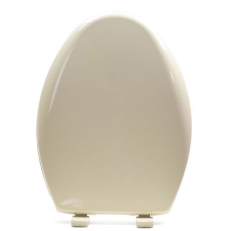 Bemis Bemis 1200E4 (Almond) Premium Plastic Soft-Close Elongated Toilet Seat