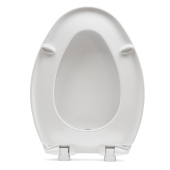 Bemis Bemis 1200E4 (Cotton White) Premium Plastic Soft-Close Elongated Toilet Seat - Image 2