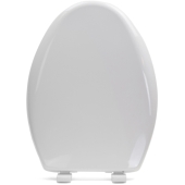 Bemis Bemis 1200E4 (Cotton White) Premium Plastic Soft-Close Elongated Toilet Seat - Image 1