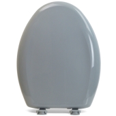 Bemis Bemis 1200SLOWT (Country Grey) Premium Plastic Soft-Close Elongated Toilet Seat - Image 1