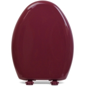 Bemis Bemis 1200SLOWT (Ruby) Premium Plastic Soft-Close Elongated Toilet Seat - Image 1