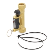 Caleffi 1" FNPT Quicksetter Balancing Valve w/ Flow Meter, 3.0-10.0 GPM - Image 1