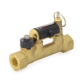 Caleffi 1-1/4" FNPT Quicksetter Balancing Valve w/ Flow Meter, 5.0-19 GPM - Image 3