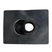 Oatey 3" Pipe, Flex-Flash No-Calk Pitched Roof Chimney/Vent Flashing, 10" x 13.25" base - Image 2
