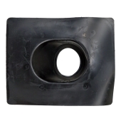 Oatey 4" Pipe, Flex-Flash No-Calk Pitched Roof Chimney/Vent Flashing, 11.5" x 14" base - Image 2