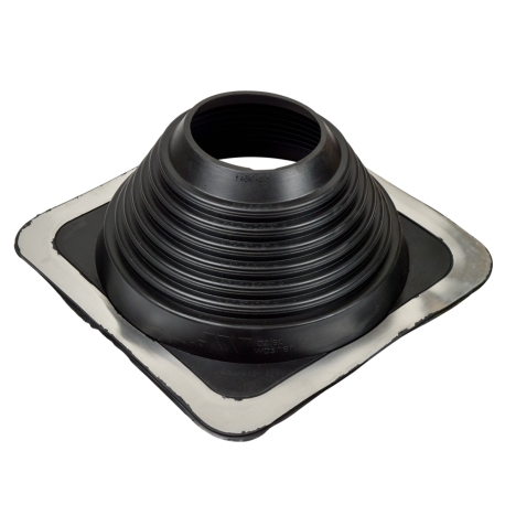 Oatey 4-3/4" - 10" dia. Pipe, Master Flash Profiled/Corrugated Metal Roof Flashing, 12" x 12" base
