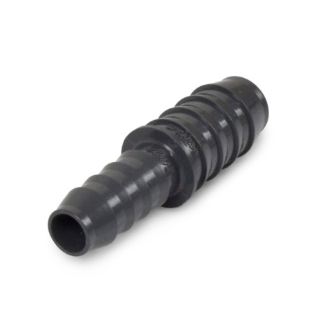 Spears 3/4" x 1/2" Barbed Insert PVC Reducing Coupling, Sch 40, Gray