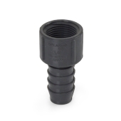 Spears 3/4" Barbed Insert x 3/4" Female NPT Threaded PVC Adapter, Sch 40, Gray - Image 2