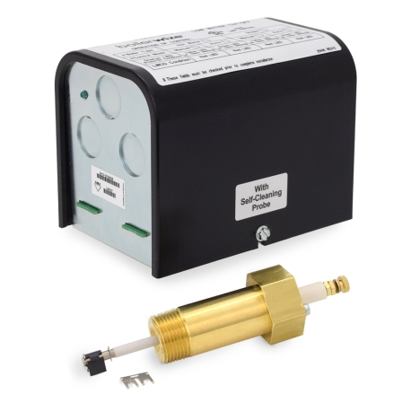 McDonnell & Miller FPC-1000-U boilerwize, Universal Low Water Cut-Off, Extended Probe, Manual/Auto Reset & Test Button, 24V/120V