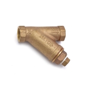 Matco-Norca 1/2" Threaded Y-Strainer, Cast Bronze, with Plug (Lead-Free) - Image 1