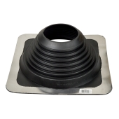 5-1/2" - 11-1/2" dia. Pipe, Master Flash Profiled/Corrugated Metal Roof Flashing, 14" x 14" base Oatey