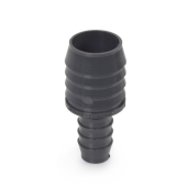 1-1/4" x 3/4" Barbed Insert PVC Reducing Coupling, Sch 40, Gray Spears