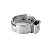 Oetiker 1/2" PEX Grip (No-Slip) Stainless Steel Cinch Clamps SSC (100/bag) - Image 1