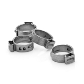 Oetiker 1/2" PEX Grip (No-Slip) Stainless Steel Cinch Clamps SSC (100/bag) - Image 5