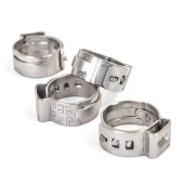 Oetiker 3/8" PEX Grip (No-Slip) Stainless Steel Cinch Clamps SSC (100/bag) - Image 4