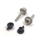 Bemis Bemis 170 (White) Economy Plastic Elongated Toilet Seat - Image 5