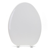Bemis Bemis 170 (White) Economy Plastic Elongated Toilet Seat - Image 1