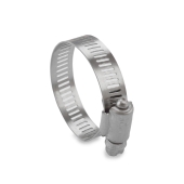 Oetiker 3/4" - 1-3/4", SAE 20, St. Steel Worm Gear Clamp - Image 2