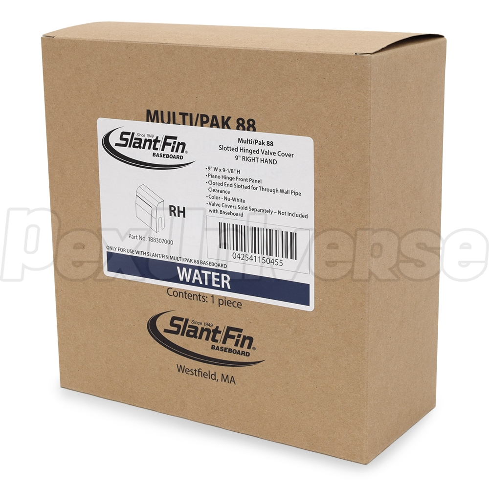 Right Valve Cover (Slotted) for Multi/Pak 88, Hinged 9" wide