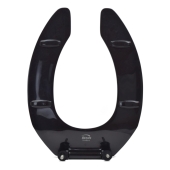 Bemis Bemis 1955CT (Black) Commerical Plastic Elongated Toilet Seat w/ Check Hinges, Heavy-Duty - Image 3