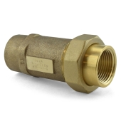 Zurn 1" FNPT x Union FNPT Dual Check Valve (Lead-Free) - Image 1