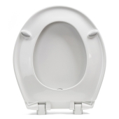 Bemis Bemis 200E4 (White) Premium Plastic Soft-Close Round Toilet Seat - Image 2