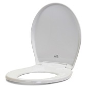 Bemis Bemis 200E4 (Cotton White) Premium Plastic Soft-Close Round Toilet Seat - Image 3