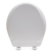 Bemis Bemis 200E4 (Cotton White) Premium Plastic Soft-Close Round Toilet Seat - Image 1