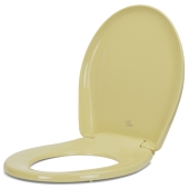 Bemis Bemis 200SLOWT (Harvest Gold) Premium Plastic Soft-Close Round Toilet Seat - Image 3
