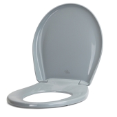 Bemis Bemis 200SLOWT (Country Grey) Premium Plastic Soft-Close Round Toilet Seat - Image 3