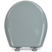 Bemis Bemis 200SLOWT (Country Grey) Premium Plastic Soft-Close Round Toilet Seat - Image 1