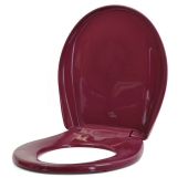 Bemis Bemis 200SLOWT (Ruby) Premium Plastic Soft-Close Round Toilet Seat - Image 3