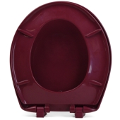 Bemis Bemis 200SLOWT (Ruby) Premium Plastic Soft-Close Round Toilet Seat - Image 2