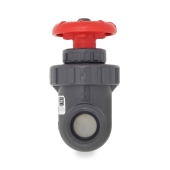 Spears 1" PVC (Sch 80) Gate Valve, FIP Threaded - Image 2